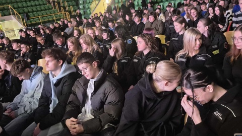 „W jedności siła, w wiedzy przewaga" - to hasło konferencji, która odbywa się w Inowrocławiu. Poświęcona jest bezpieczeństwu i zagrożeniom związanym z wojną na Ukrainie/fot. Powiat Inowrocławski/Facebook