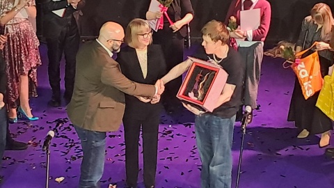 Sztuka Michała Kmiecika „Paprykarz szczeciński" wygrała 5. edycję Nagrody Dramaturgicznej Miasta Bydgoszczy „Aurora"/fot. Ewa Dąbska-Wieczorkowska