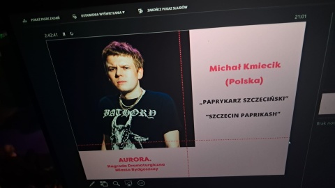 Sztuka Michała Kmiecika „Paprykarz szczeciński" wygrała 5. edycję Nagrody Dramaturgicznej Miasta Bydgoszczy „Aurora"/fot. Ewa Dąbska-Wieczorkowska