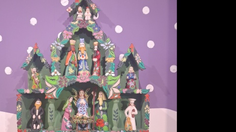 Największa ma dwa metry wysokości, najmniejsza mieści się w łupince orzecha - mowa o szopkach, które prezentowane są w Muzeum Etnograficznym w Toruniu/fot. Iwona Muszytowska-Rzeszotek