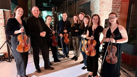 Koncert z cyklu „Muzyka w Zamku Niebos" w Młynach Rothera. / Fot. Izabela Langner