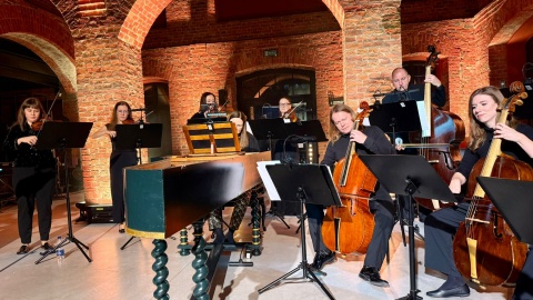 Koncert z cyklu „Muzyka w Zamku Niebos" w Młynach Rothera. / Fot. Izabela Langner
