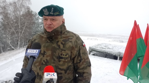 Ostatnie przygotowania przed początkiem „Konkursu o tytuł Mistrza Ognia Artyleryjskiego Wojsk Lądowych 2025”/fot. Michał Zaręba