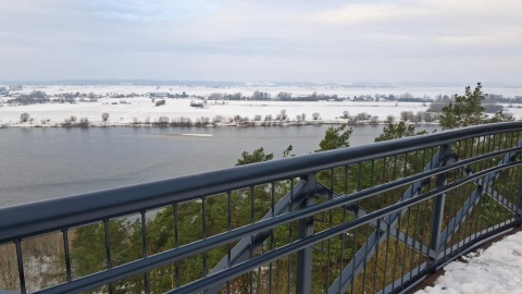 Nowa platforma z widokiem na Wisłę/fot. Marcin Doliński