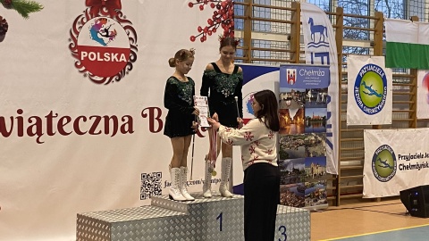 „Świąteczna Bajka do Chełmży" - to wydarzenie muzyczno-taneczne, które przyciągnęło do Chełmży mażoretki z całej Polski/fot. Robert Duliński