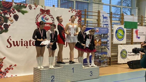 „Świąteczna Bajka do Chełmży" - to wydarzenie muzyczno-taneczne, które przyciągnęło do Chełmży mażoretki z całej Polski/fot. Robert Duliński