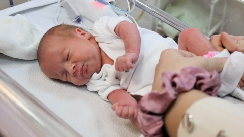 Mama i trojaczki czują się dobrze, więc mogą wrócić do domu/fot. Tatiana Adonis