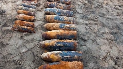 Na placu budowy na toruńskim osiedlu Jar wykryto niewybuchy/fot. 2 Pułk Inżynieryjny w Inowrocławiu