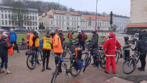 Rajd wyruszył z Bydgoszczy. Do pokonania miał trasę ok. 20 km. / Fot. Agata Raczek