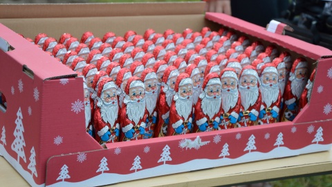 W Myślęcinku lekkoatleci zachęcali dzieci do wspólnej zabawy/fot. Patryk Głowacki