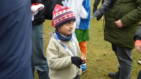 W Myślęcinku lekkoatleci zachęcali dzieci do wspólnej zabawy/fot. Patryk Głowacki