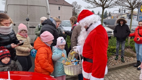 Tak wyglądały motocyklowe Mikołajki w Świeciu. / Fot. Marcin Doliński
