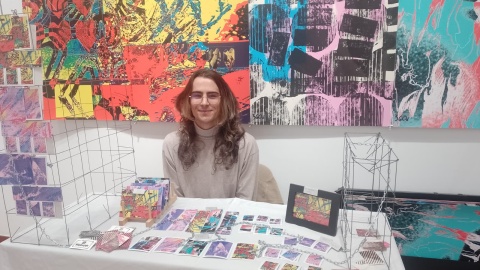 II Targi Sztuki Studenckiej na Wydziale Sztuk Pięknych UMK. / Fot. Michał Zaręba