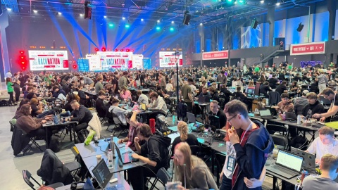 Hakaton „HackNation” w Bydgoszczy/Fot. Tomasz Kaźmierski
