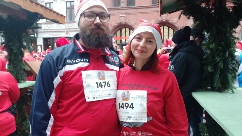 Bieg Świętych Mikołajów w Toruniu/fot. Michał Zaręba