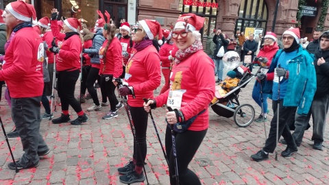 Bieg Świętych Mikołajów w Toruniu/fot. Michał Zaręba