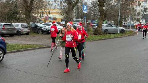 Bieg Świętych Mikołajów w Toruniu/fot. Michał Zaręba
