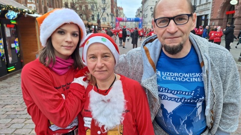 Bieg Świętych Mikołajów w Toruniu/fot. Tomasz Bielicki