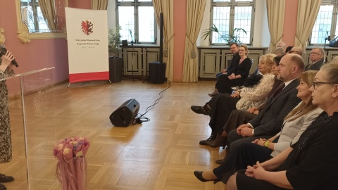 Przedstawiciele województwa obecni na gali rozdania „Stalowych Aniołów”/fot. Monika Kaczyńska