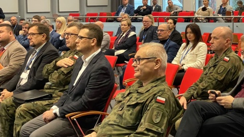 Konferencja o zabezpieczeniu medycznym w Wojskowym Szpitalu Klinicznym z Polikliniką w Bydgoszczy/fot. Natasza Trzebuchowska