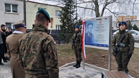 Uroczystość odsłonięcia tablicy gen. Ryszarda Kuklińskiego/fot. Agata Raczek