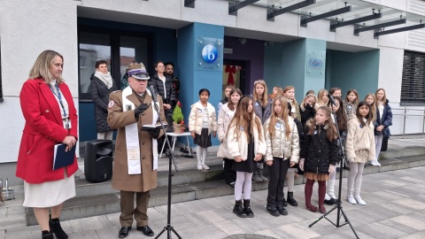 Uroczystość odsłonięcia tablicy gen. Ryszarda Kuklińskiego/fot. Agata Raczek