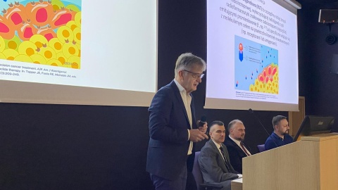 W Centrum Onkologii w Bydgoszczy spotkali się specjaliści w kwestiach urologiczno-onkologicznych/fot. Małgorzata Rogatty