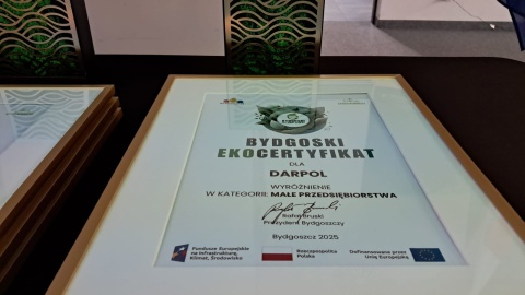 Gala konkursu „Bydgoski EkoCertyfikat"/fot. Bartosz Nawrocki
