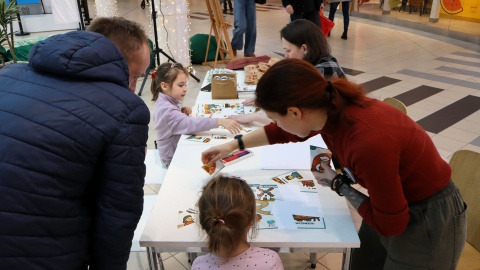 Tak wyglądała przestrzeń edukacyjnej zabawy. / Fot Tatiana Adonis