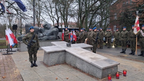Uroczystości 107. rocznicy wybuchu Powstania Wielkopolskiego w Bydgoszczy/fot. Damian Klich