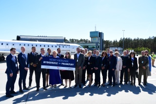 Lotnisko w Bydgoszczy oknem na świat Po latach wróciły połączenia do Frankfurtu [zdjęcia]