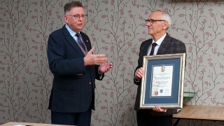 Pasjonat miasta, ekologii i kultury. Stanisław Drzewiecki z zaszczytnym tytułem od TMMB [zdjęcia]
