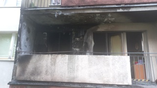Pożar w Domu Dziennego Pobytu w Inowrocławiu. Straty są ogromne [zdjęcia]