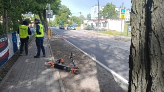 Kolejny wypadek na hulajnodze elektrycznej w regionie. Ranny 14-latek z Mogilna