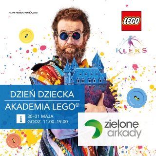 Akademię LEGO poprowadzi sam Pan Kleks. Zabawa na Dzień Dziecka w bydgoskiej galerii