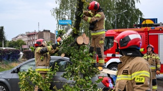 Straż pożarna: 1607 interwencji w związku z burzami. Prawie 800 na Podkarpaciu