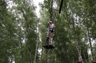 Jeden z najpiękniej położonych parków linowych w Polsce. PR PiK dziś odwiedza Górzno [zdjęcia]