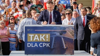 Do Sejmu wpłynął prezydencki projekt ustawy o Centralnym Porcie Komunikacyjnym