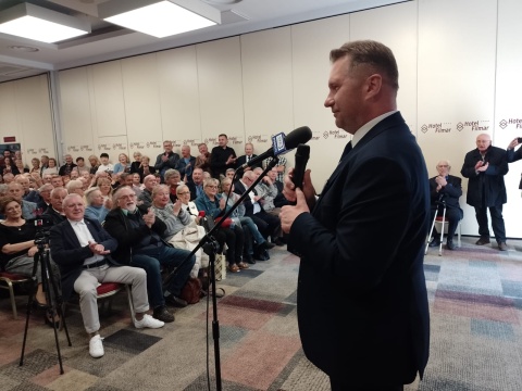 Prof. Przemysław Czarnek namawiał w Toruniu do głosowania na Karola Nawrockiego