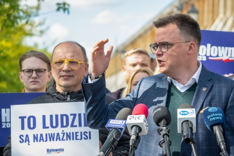 Szymon Hołownia w Ciechocinku: Film z morderstwa na UW lata po sieci, a państwo jest bezbronne