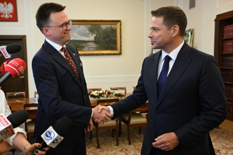 Szymon Hołownia: Zadeklarowałem poparcie dla Rafała Trzaskowskiego w II turze