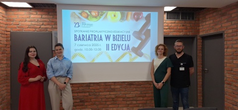 Zmniejszenie żołądka to nie wszystko. Kluczem jest zmiana nawyków. Spotkanie w szpitalu Biziela
