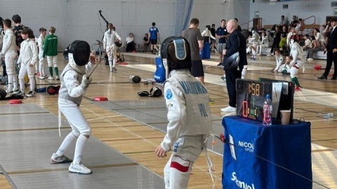 Medal bydgoskiego florecisty na Mistrzostwach Polski Młodzików. Jakub Becella wywalczył srebro