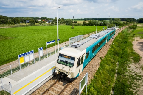 Nowy przystanek kolejowy w Dąbrowie Chełmińskiej. Pierwsze pociągi zatrzymają się tam 15 czerwca