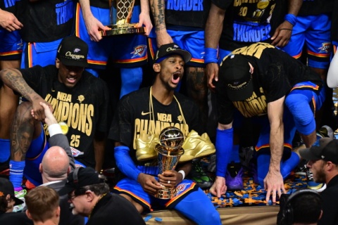 NBA: Oklahoma City Thunder z mistrzowskim tytułem. Gospodarze byli wyraźnie lepsi w decydującym starciu