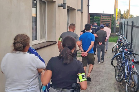 Kontrola Straży Granicznej w powiecie wąbrzeskim. Kolumbijczycy mówili, że są turystami