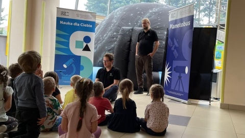 Mobilne planetarium Kopernika zagościło w Solcu Kujawskim