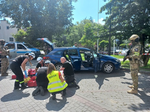Porwanie, porażenie prądem, podtopienie. Na konkursie dla służb sceny jak z życia wzięte [zdjęcia]