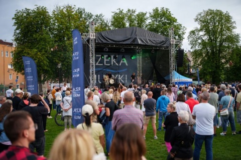 Rzeka Muzyki z Johnem Porterem i Agatą Karczewską. Koncert na Wyspie Młyńskiej