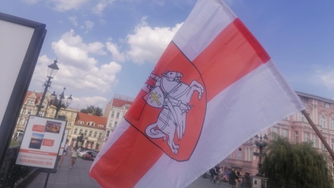 Mija pięć lat od sfałszowanych wyborów na Białorusi. Przypominała o tym manifestacja w Bydgoszczy